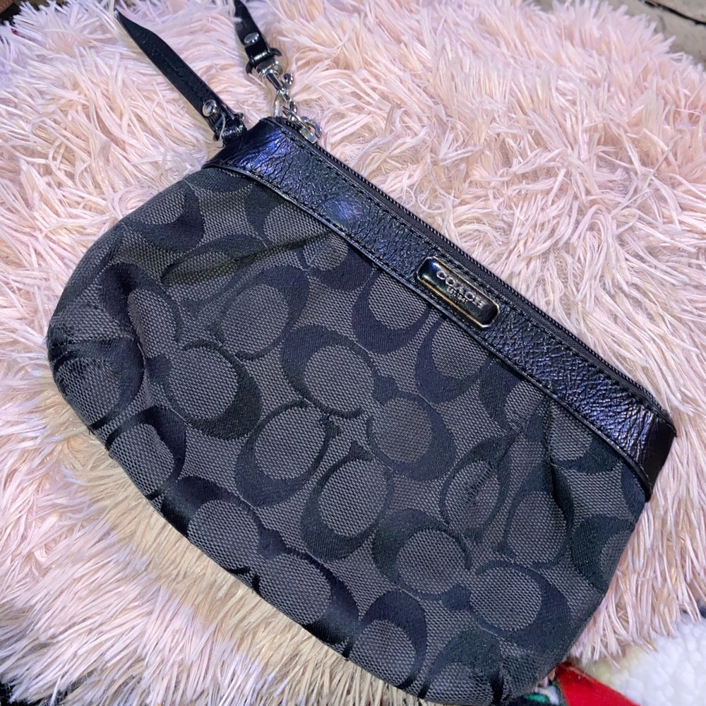 Authentic coach wristlet